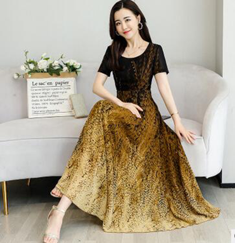 Wholesale fashion summer women's summer new long-sleeved short-sleeved elegant holiday chiffon printed over-the-knee beach dress, Red
Wholesale fashion summer women's summer new long-sleeved short-sleeved elegant holiday chiffon printed over-the-knee beach dress, Red