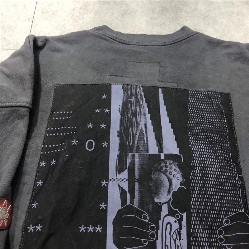 CAVEMPT Sweatshirts Men Women Retro Washed Do Old HOODY Sweatshirts CAV EMPT Pullover Streetwear Coats T200319