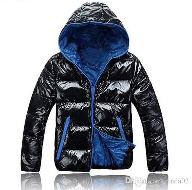 Winter Men Jackets Warm Coat Sport Down Parkas Man S Overcoat Solid Color