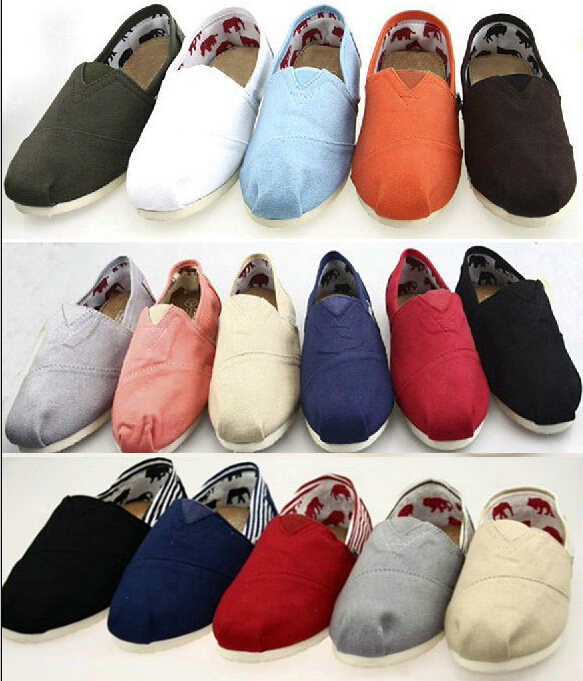 Solid sequins Flats Shoes Sneakers Women Men Canvas loafers casual Espadrilles