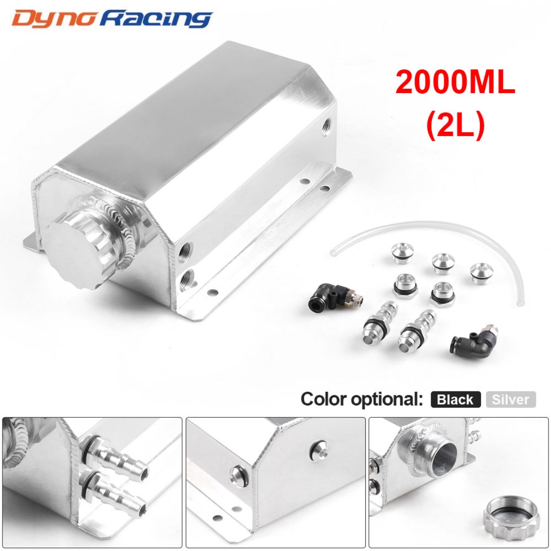 2 liter universal fuel tank engine oil fuel gas collection tank vent tank bottle coolant radiator overflow box
2 liter universal fuel tank engine oil fuel gas collection tank vent tank bottle coolant radiator overflow box