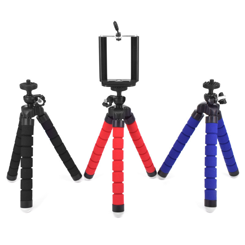 Flexible Octopus Bracket for iPhone Clip Holder Stand Portable Phone Live Photo Tripod for Phone Camera Holder, Blue
Flexible Octopus Bracket for iPhone Clip Holder Stand Portable Phone Live Photo Tripod for Phone Camera Holder, Blue