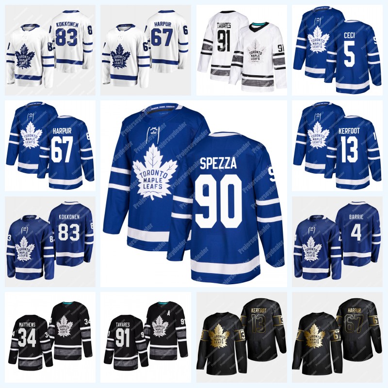 Jason Spezza Toronto Maple Leafs 5 Cody Ceci 13 Alexander Kerfoot 67 Ben Harpur Andersen Tavares Marner Matthews Rielly Nylander Jersey, Black;red
Jason Spezza Toronto Maple Leafs 5 Cody Ceci 13 Alexander Kerfoot 67 Ben Harpur Andersen Tavares Marner Matthews Rielly Nylander Jersey, Black;red