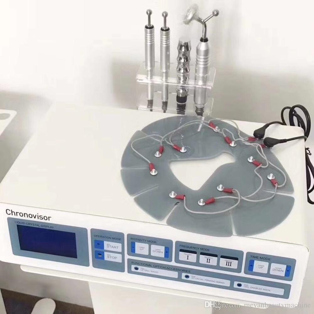 Portable machine with bio EMS mask face lifting micro current galvanic facial lift skin tightening eye use