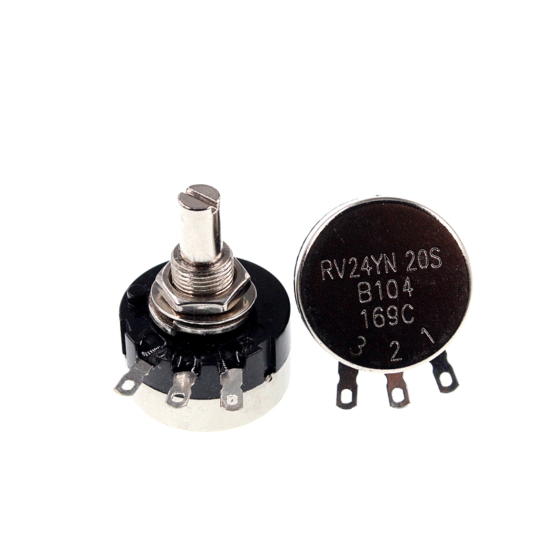 RV24YN20S B104 100K Single turn carbon film potentiometer adjustable resistor