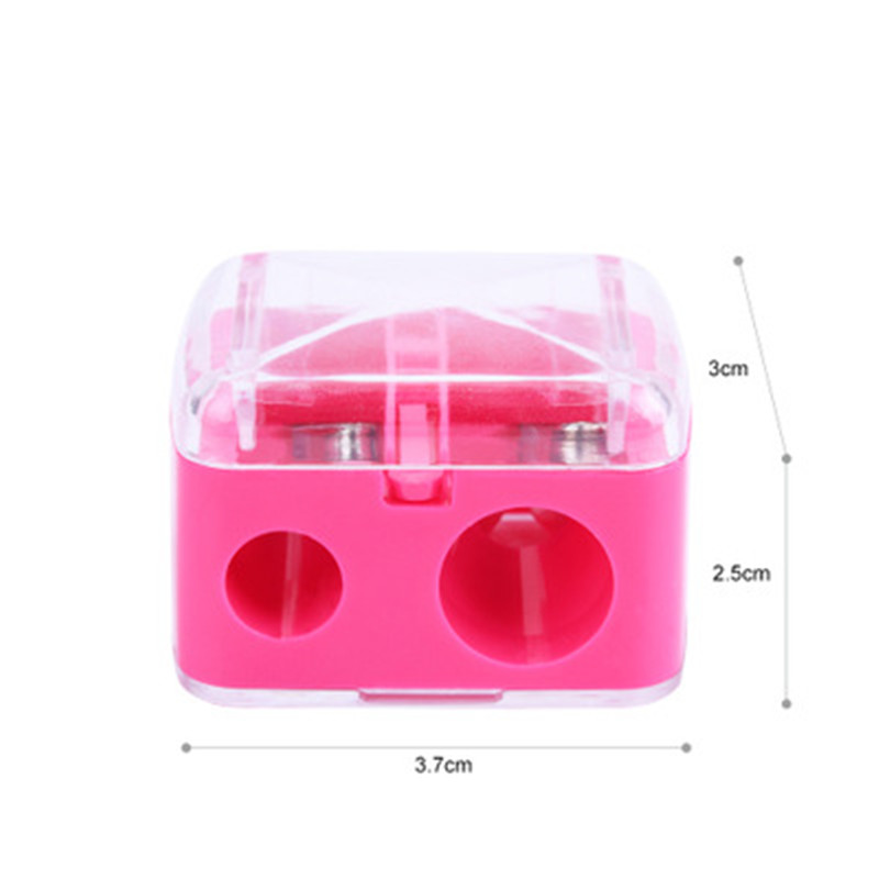 Manual with a pen pencil sharpener plastic double eyebrow pencil sharpener lip pencil curling knife
Manual with a pen pencil sharpener plastic double eyebrow pencil sharpener lip pencil curling knife