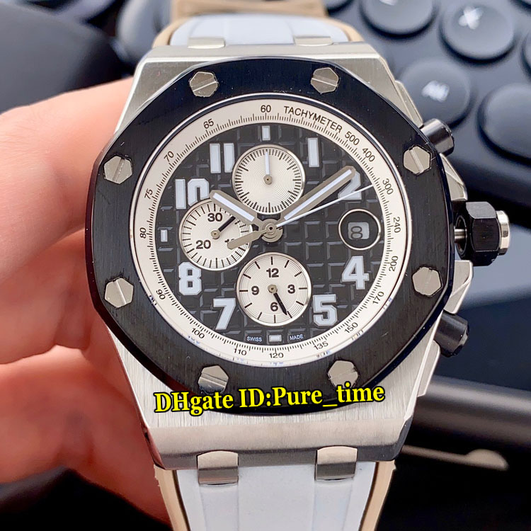 New Royal 26470IO.OO.A006CA.01 Black Dial Automatic Mens Watch Black Bezel Steel Case White Inner Gray Rubber Strap Sport Watches Pure_Time, Custom waterproof service
New Royal 26470IO.OO.A006CA.01 Black Dial Automatic Mens Watch Black Bezel Steel Case White Inner Gray Rubber Strap Sport Watches Pure_Time, Custom waterproof service