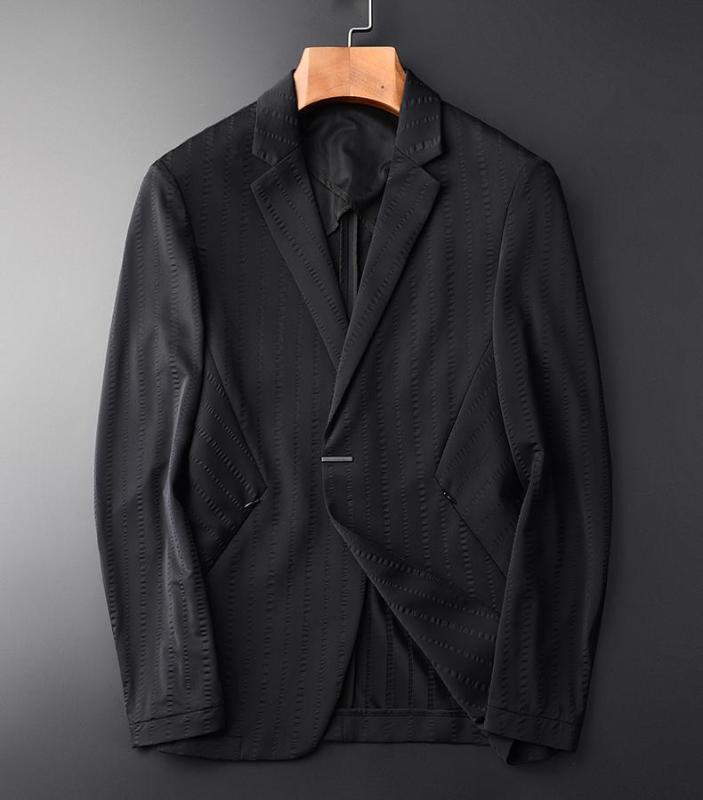 Yarn Dyed Male Plus Size 4xl Luxury Vertical Stripe Slim Mens Jacket Hight Quality Blazer And Jackets Men, Black
Yarn Dyed Male Plus Size 4xl Luxury Vertical Stripe Slim Mens Jacket Hight Quality Blazer And Jackets Men, Black