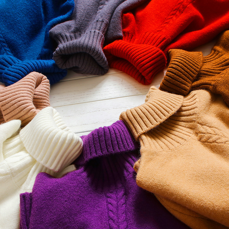 Men's Cashmere Turtleneck Sweater | Premium Warm Winter Pullover B4