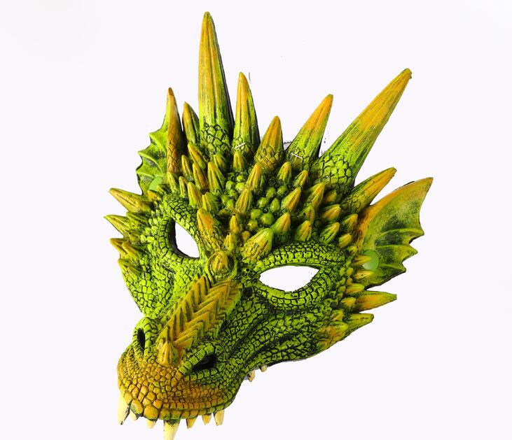 3D Dragon Mask Carnival Party Animal Costume Dragon Cosplay