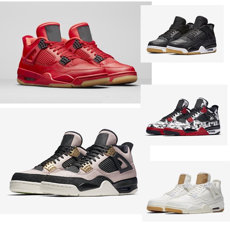 2019 fashion What The Mens 4 4s Basketball Shoes Silt Red Lightning BLACK GUM New BRED Cactus Mens Sport Sneakers Designer Shoes
2019 fashion What The Mens 4 4s Basketball Shoes Silt Red Lightning BLACK GUM New BRED Cactus Mens Sport Sneakers Designer Shoes
