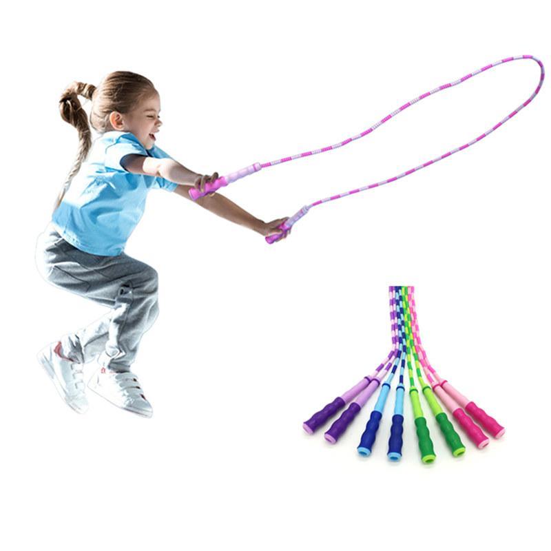 DHL Ship Colorful Jump Rope Handle Skipping Sports Fitness Aerobic Jumping Exercise Non-Slip Handle Jump Rope Family Sports
DHL Ship Colorful Jump Rope Handle Skipping Sports Fitness Aerobic Jumping Exercise Non-Slip Handle Jump Rope Family Sports