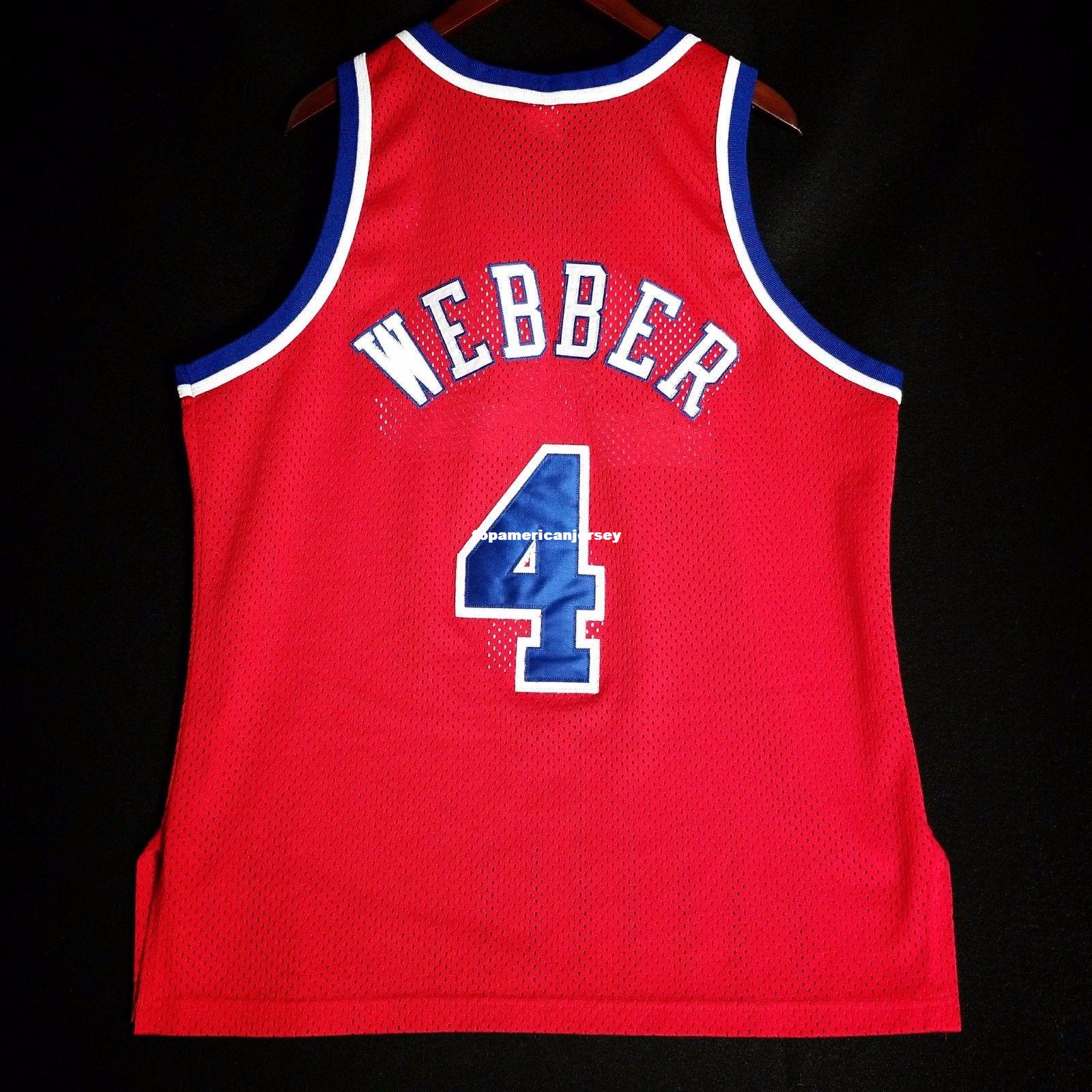 100% Stitched Chris Webber Champion Bullets Jersey Mens Vest Size XS-6XL Stitched basketball Jerseys Ncaa, Red
100% Stitched Chris Webber Champion Bullets Jersey Mens Vest Size XS-6XL Stitched basketball Jerseys Ncaa, Red