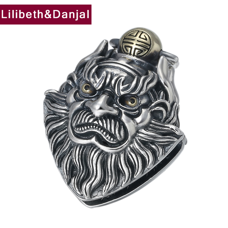 2020 Fashion Pendant 100% 925 Sterling silver Jewelry Men Women Lucky Human head Bell amulet Necklace Pendant Jewelry making P35
2020 Fashion Pendant 100% 925 Sterling silver Jewelry Men Women Lucky Human head Bell amulet Necklace Pendant Jewelry making P35