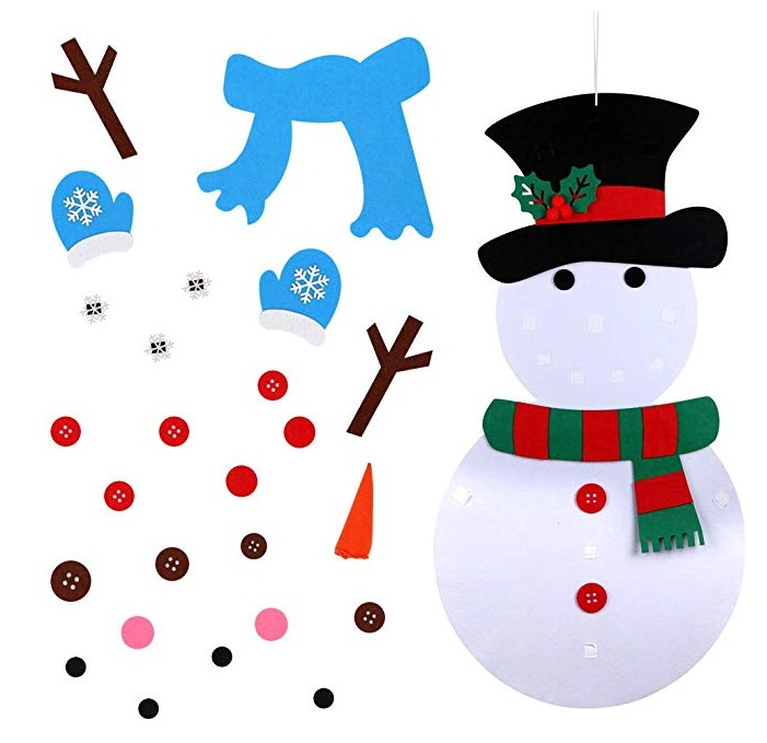 2019 Christmas Decorations 20 x 39 Inch DIY Felt Snowman Set New Year Christmas Gift for Kids Party Game Gift
2019 Christmas Decorations 20 x 39 Inch DIY Felt Snowman Set New Year Christmas Gift for Kids Party Game Gift