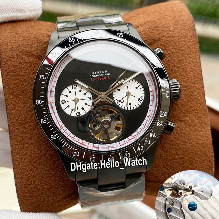 Luxury New Tourbillon Tourbilloa 116500 Automatic Mens Watch White Inner Black Dial PVD Black Steel Bracelet Gents Watches Hello_Watch, Waterproof service
Luxury New Tourbillon Tourbilloa 116500 Automatic Mens Watch White Inner Black Dial PVD Black Steel Bracelet Gents Watches Hello_Watch, Waterproof service