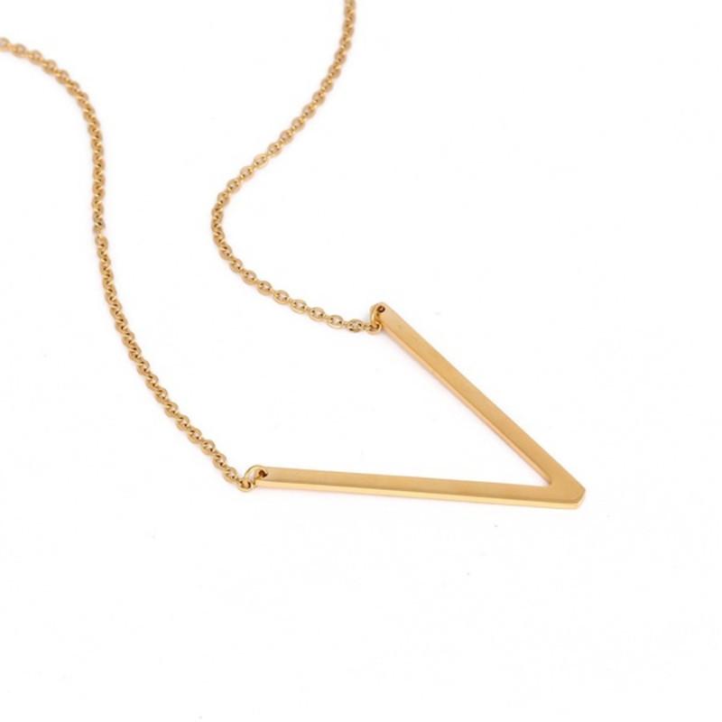 Personalized 26 initial letter Pendant Necklace For women English Alphabet Gold Silver Rose Gold Charm chain Female Fashion Jewelry in Bulk
