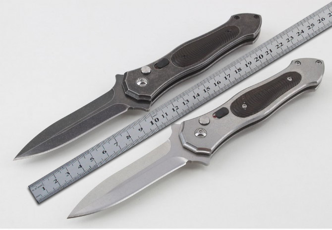 High quality Bench automatic folding knife AUS-8 blade household G10 handle camping hunting knife BM survival equipment EDC pocket knife
High quality Bench automatic folding knife AUS-8 blade household G10 handle camping hunting knife BM survival equipment EDC pocket knife