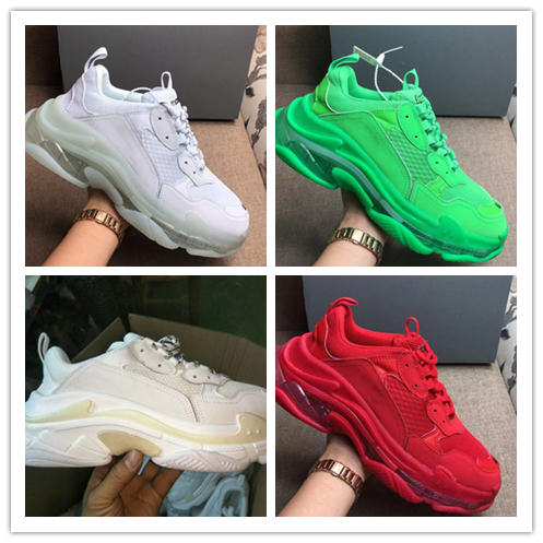 Air Cushion Shoe Combination Nitrogen Bottom Visible Transparent Crystal Air Cushion Triple S Crystal Bottom Thick-soled Daddy Shoes
Air Cushion Shoe Combination Nitrogen Bottom Visible Transparent Crystal Air Cushion Triple S Crystal Bottom Thick-soled Daddy Shoes