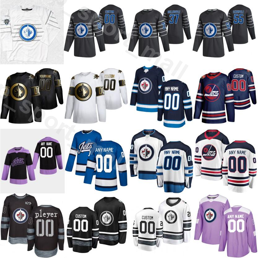 2020 Winnipeg Jets Hockey 85 Mathieu Perreault Jerseys 17 Adam Lowry 5 Luca Sbisa 57 Gabriel Bourque Navy Blue White Purple Custom Name, Black;red
2020 Winnipeg Jets Hockey 85 Mathieu Perreault Jerseys 17 Adam Lowry 5 Luca Sbisa 57 Gabriel Bourque Navy Blue White Purple Custom Name, Black;red