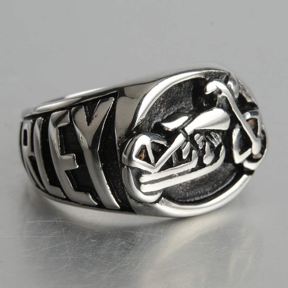 LIVE Motorcycle Harley Men's Ring Stainless Steel Ring Men's Punk Vintage Ring Free Shipping
LIVE Motorcycle Harley Men's Ring Stainless Steel Ring Men's Punk Vintage Ring Free Shipping