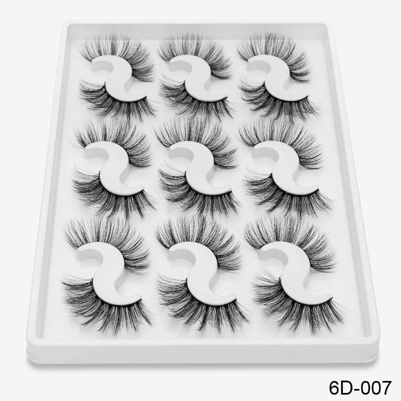 9/pairs Mink Eyelashes 3D False lashes Thick Crisscross Makeup Eyelash Extension Natural Volume Soft Fake Eye Lashes
9/pairs Mink Eyelashes 3D False lashes Thick Crisscross Makeup Eyelash Extension Natural Volume Soft Fake Eye Lashes