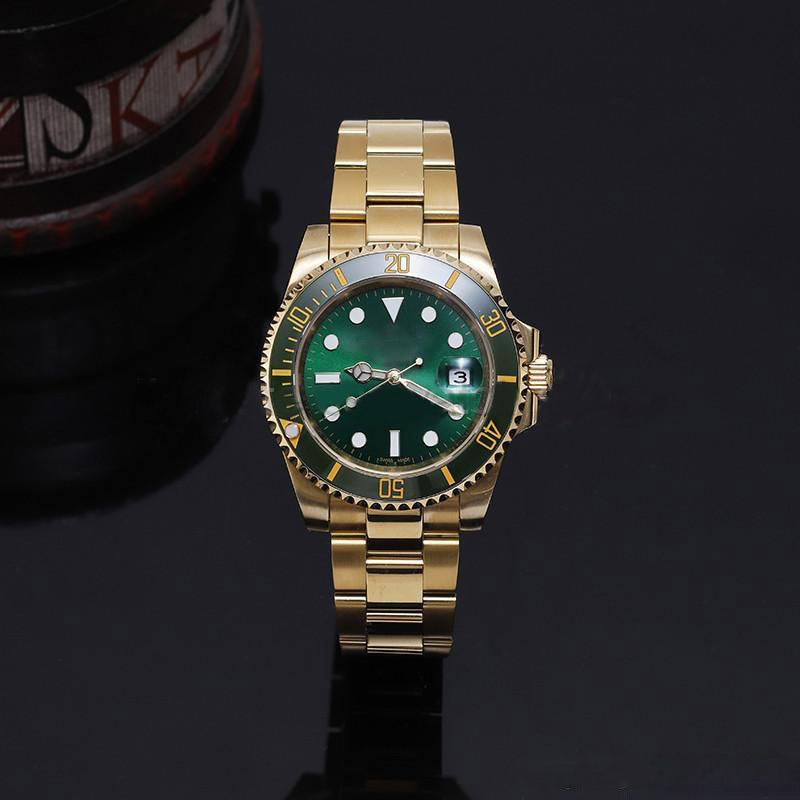 Hor sale men's Wristwatch 116610 series 40MM ceramic ring automatic watch sapphire glass 18K gold case original folding buckle, Box
Hor sale men's Wristwatch 116610 series 40MM ceramic ring automatic watch sapphire glass 18K gold case original folding buckle, Box