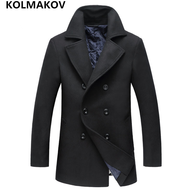 2019 Winter New Style Men's Fashion Woolen Coat Thick Trench Coat Jackets Men's Casual Windbreaker Woolen Coats Men Overcoat, Black
2019 Winter New Style Men's Fashion Woolen Coat Thick Trench Coat Jackets Men's Casual Windbreaker Woolen Coats Men Overcoat, Black
