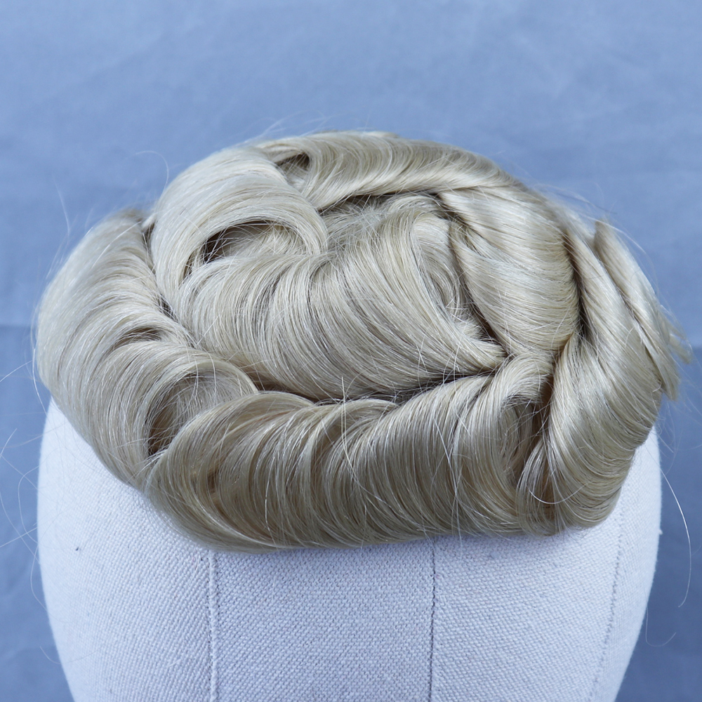2020 Men's Toupee 613 Blonde Brazilian Remy Human Hair Toupee for Men Hair Replacement System Wigs for Man Thin PU Hairpieces, Natural color
2020 Men's Toupee 613 Blonde Brazilian Remy Human Hair Toupee for Men Hair Replacement System Wigs for Man Thin PU Hairpieces, Natural color