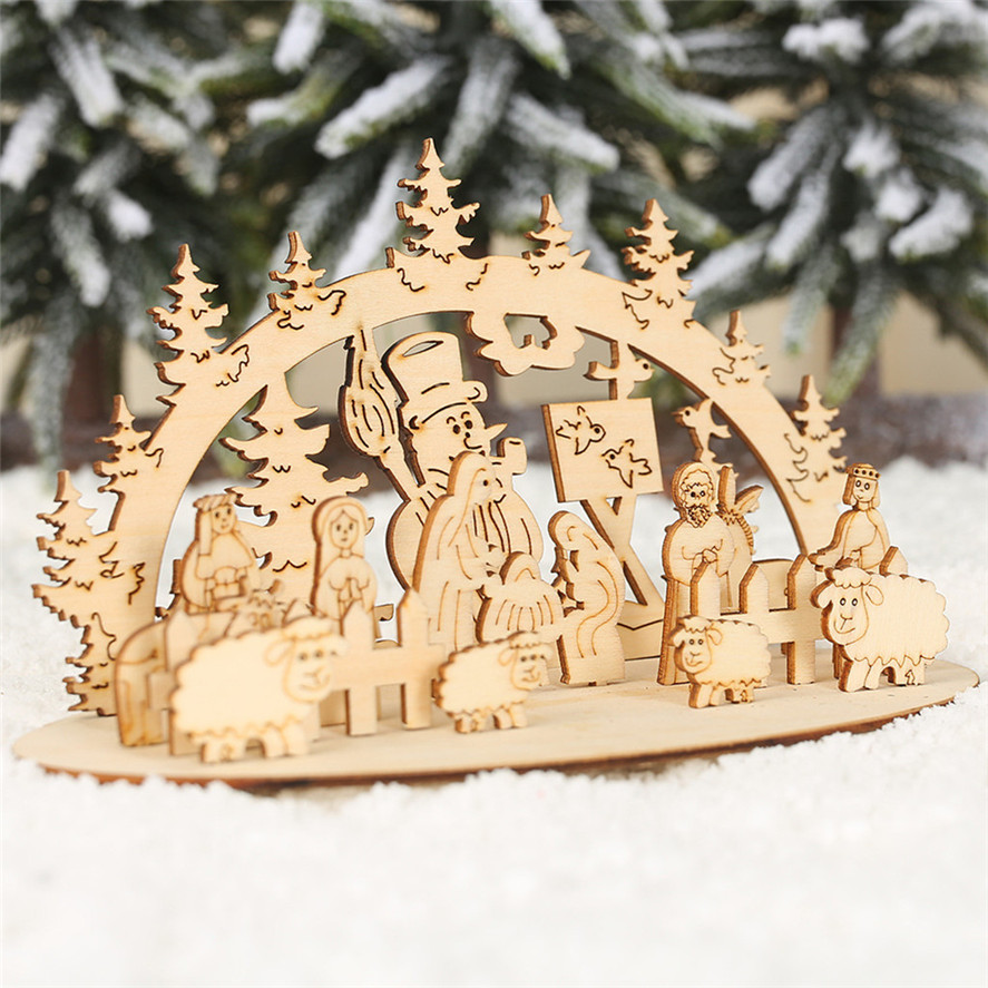 New Wooden Christmas Decoration 1pc Merry Christmas Wooden Ornaments Decoration For Home 0816#30
New Wooden Christmas Decoration 1pc Merry Christmas Wooden Ornaments Decoration For Home 0816#30