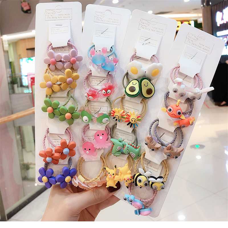 5 pcs/set Lovely Cute Children Girls Flower Animal Sweet Elastic Hairband Scrunchies Baby Girls kawai Hair Accessoreis Headband, Style 12
5 pcs/set Lovely Cute Children Girls Flower Animal Sweet Elastic Hairband Scrunchies Baby Girls kawai Hair Accessoreis Headband, Style 12