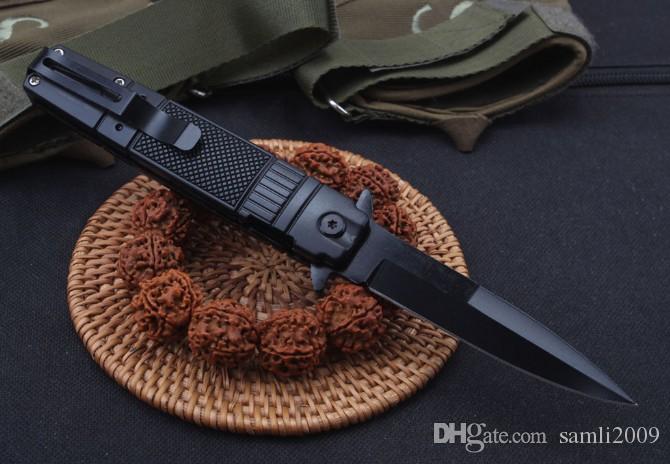 2019 Browning knife Knives Side Open Spring Assisted Knife 5CR13MOV 58HRC Stee+aluminum Handle EDC Folding Pocket Knife Survival Gear
2019 Browning knife Knives Side Open Spring Assisted Knife 5CR13MOV 58HRC Stee+aluminum Handle EDC Folding Pocket Knife Survival Gear