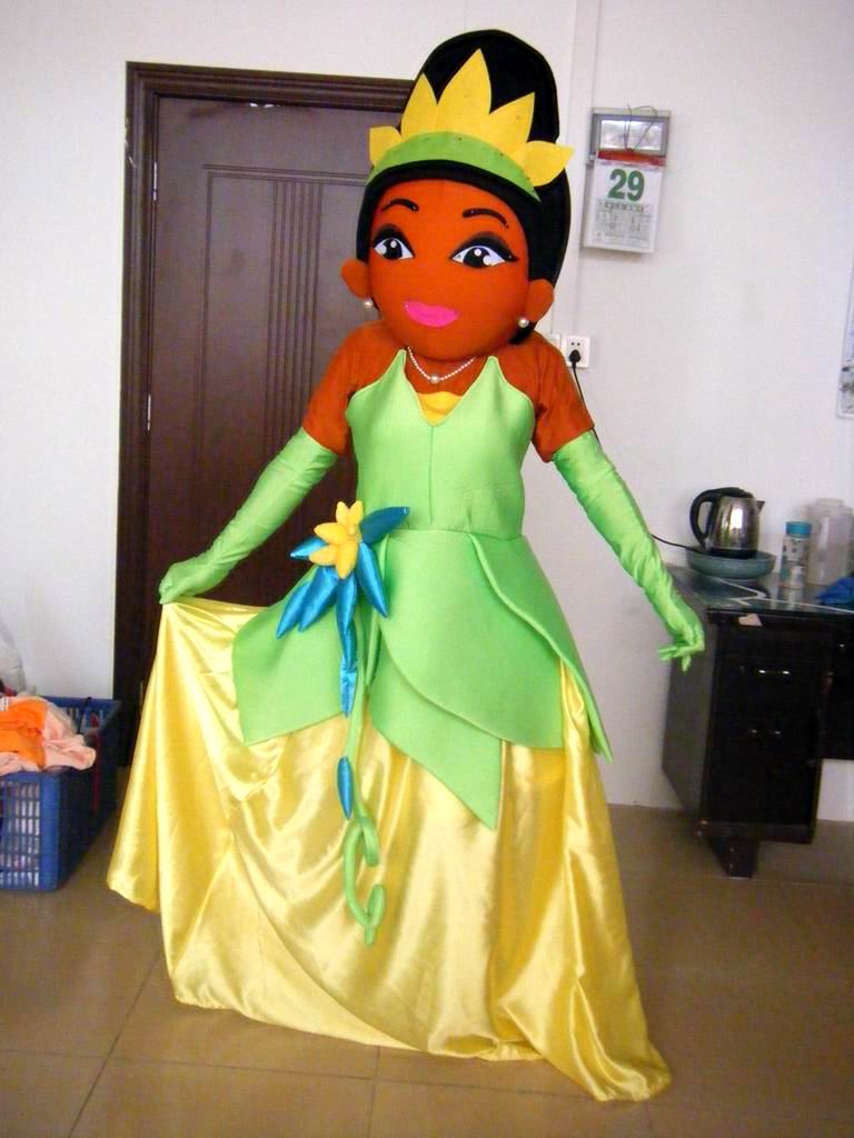 2019 good price with high quality tiana mascot costume adult Tiana princess mascot for kids party, As picture
2019 good price with high quality tiana mascot costume adult Tiana princess mascot for kids party, As picture