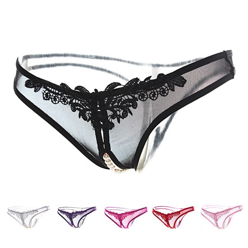 Pearl Massage Ladies Underwear Low Waist Translucent Panties Temptation Sexy Open G-String Perspective Mesh Thongs, Purple
Pearl Massage Ladies Underwear Low Waist Translucent Panties Temptation Sexy Open G-String Perspective Mesh Thongs, Purple
