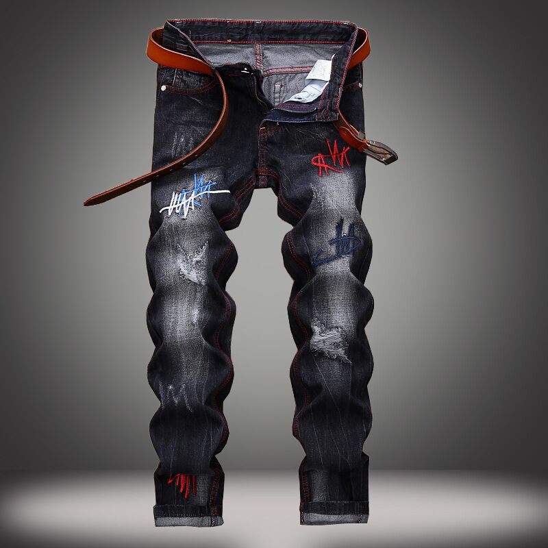 Black New jeans men trousers male ribbon stretch jeans ripped homme splice men clothes 2020 streetwear for Autumn skinny hip hop
Black New jeans men trousers male ribbon stretch jeans ripped homme splice men clothes 2020 streetwear for Autumn skinny hip hop