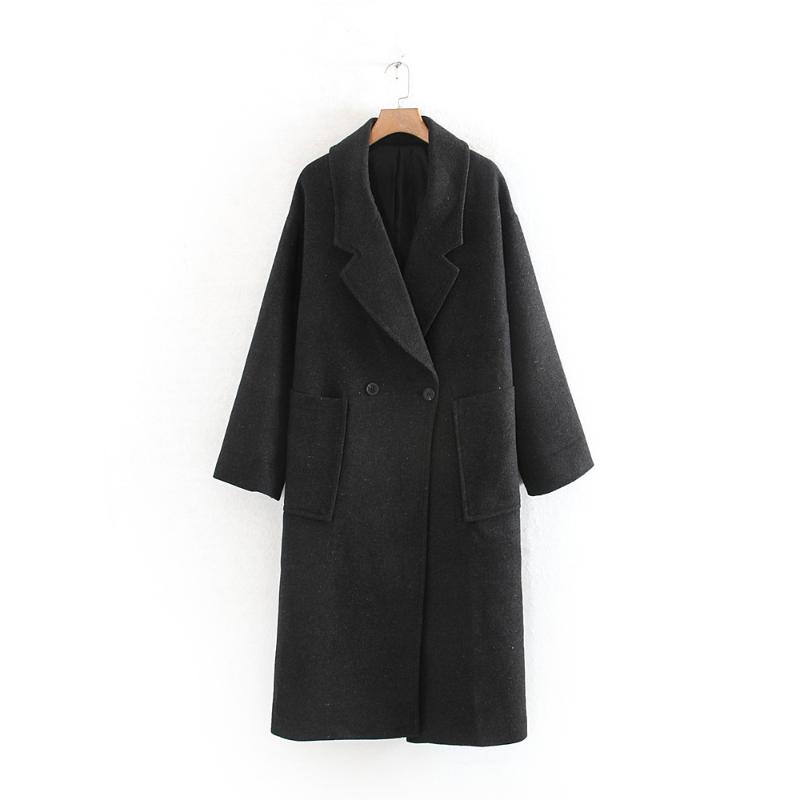 Coats Lady Fashion Office Women Long Winter Blend Slim Solid Loose Wool Coat and Jacket Double Breasted Outerwear, Photo color
Coats Lady Fashion Office Women Long Winter Blend Slim Solid Loose Wool Coat and Jacket Double Breasted Outerwear, Photo color