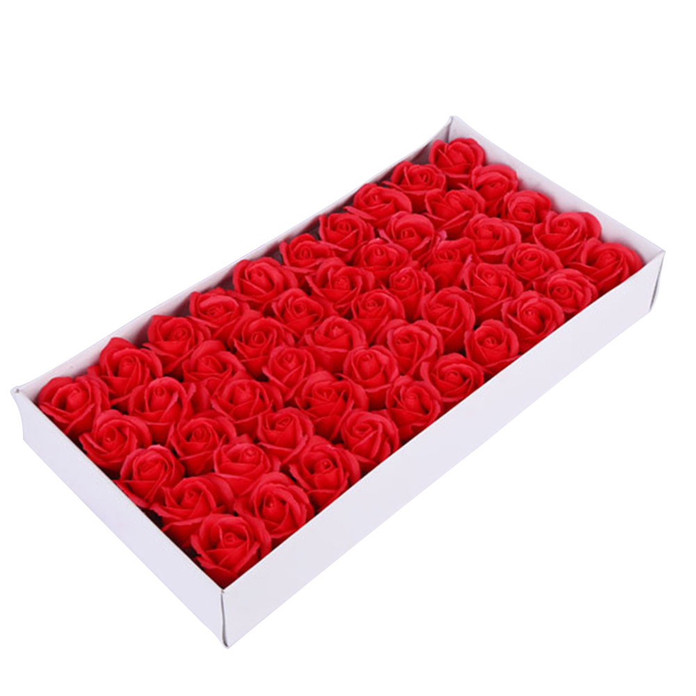 50PCS Decoration Home Ornaments DIY Handmade Crafts Petal Wedding No Base Romantic Three Layer Simulation Rose Soap Flower Head, White
50PCS Decoration Home Ornaments DIY Handmade Crafts Petal Wedding No Base Romantic Three Layer Simulation Rose Soap Flower Head, White