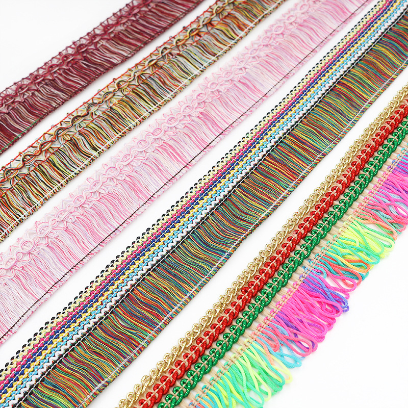 New Diane style Ethnic Polyester Fringe Tassel Lace Ribbon Trims Sewing Trimmings Clothes Curtains Decoration DIY Accessories
New Diane style Ethnic Polyester Fringe Tassel Lace Ribbon Trims Sewing Trimmings Clothes Curtains Decoration DIY Accessories