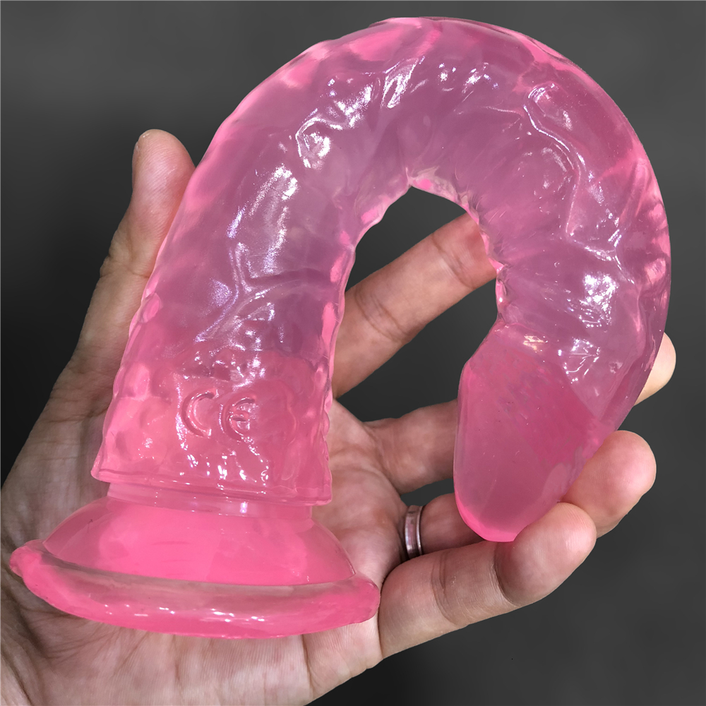 Diklove 21cm LONG Strap On Dildo for Women,Lesbian Strap-on Harness dildo pantis Sex Toys for Adult Game, sex product Y191024