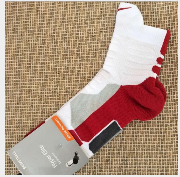 Elite Towel Bottom Sports Socks Mid-barrel towel stockings