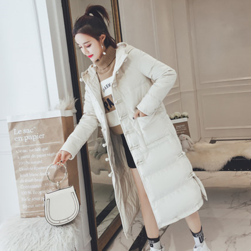 Women Winter button Single Breasted Patcwork Long Sleeve Hooded Outerwear Female Loose Slim Fashion Comfortable Outerwear ZX1227, White
Women Winter button Single Breasted Patcwork Long Sleeve Hooded Outerwear Female Loose Slim Fashion Comfortable Outerwear ZX1227, White