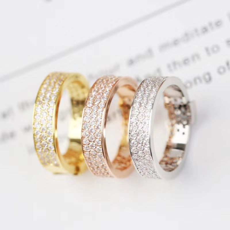 Best Selling New Rings Shiny Gem Ring for Man and Woman Ring High Quality Couple Personality Ring Hot Sale Accessories Supply