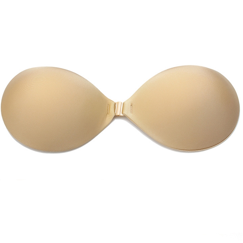 Sexy Lingerie Women Thicken Adhesive Strapless Bra Comfortable Seamless Push Up Bra Silicone Lifting Sticky Invisible Waterproof23