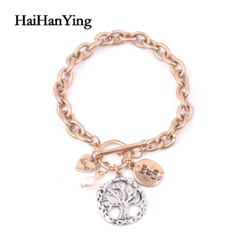Women's Cross Tree of Life True Pearl Bracelet European and American Jewelry Thick Chain Bracelet Couple Jewelry Love Gift
Women's Cross Tree of Life True Pearl Bracelet European and American Jewelry Thick Chain Bracelet Couple Jewelry Love Gift