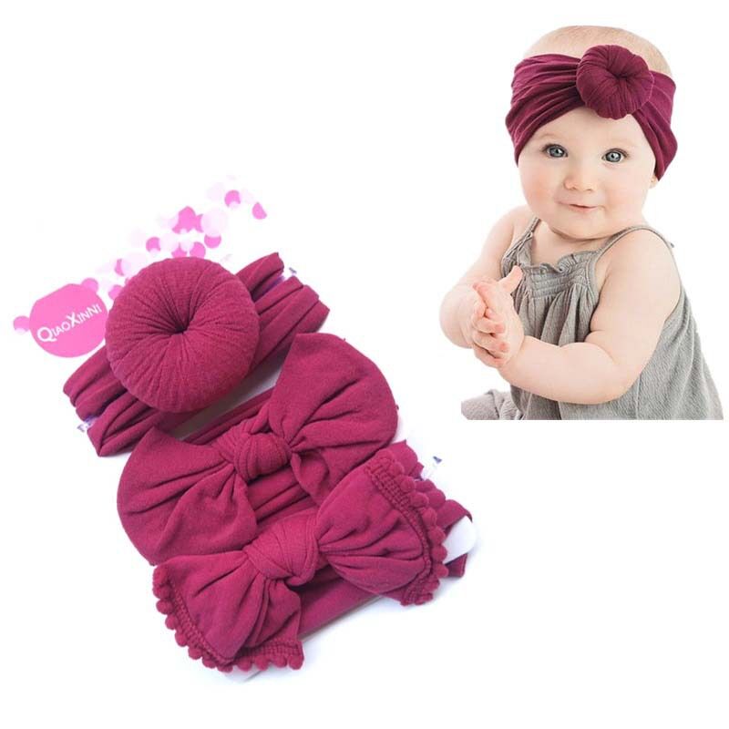 19 color Baby Girls Knot Ball Donut Headbands Bow Turban 3pcs Infant Elastic Hairbands Children Knot Headwraps kids Hair Accessories, As pici
19 color Baby Girls Knot Ball Donut Headbands Bow Turban 3pcs Infant Elastic Hairbands Children Knot Headwraps kids Hair Accessories, As pici