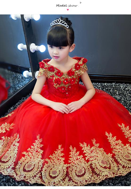 Sequined Appliques Flower Girl Dresses Princess Dress Cosplay Costume Wedding Ball Gown V-neck Long Kids Dress Birthday Gifts, Red short dress
Sequined Appliques Flower Girl Dresses Princess Dress Cosplay Costume Wedding Ball Gown V-neck Long Kids Dress Birthday Gifts, Red short dress