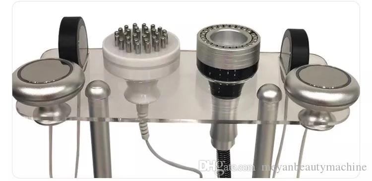 High Quality 6 in 1 cavitation rf vacuum vibration body massager slimming machine physiotherapy HPT Beauty Salon Equipment