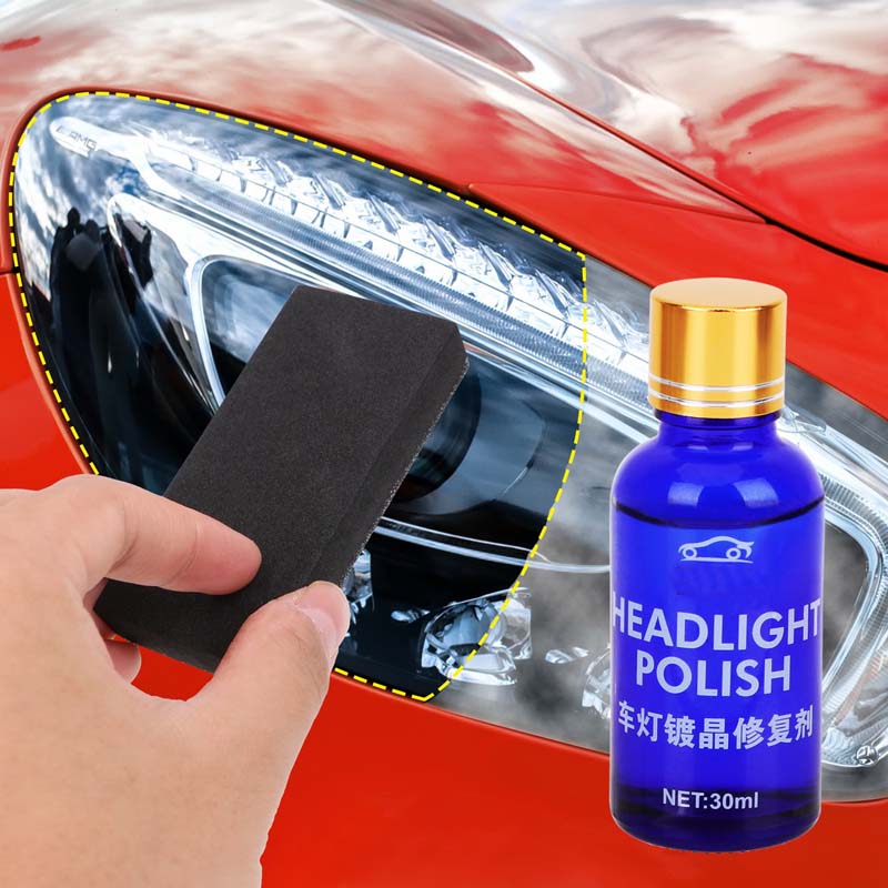 Auto Headlamp Repair Kit 30ml 10ml Car Headlight Repairs Tool Oxidation Rearview Glass Anti-scratch Coat Plating Liquid