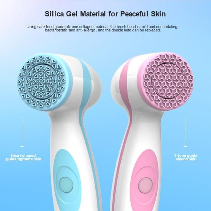 Electric Wash Face Machine Facial Pore Cleaner Body Cleaning Spa Massage Mini Skin Beauty Massager Silicone Brush Free Shipping
Electric Wash Face Machine Facial Pore Cleaner Body Cleaning Spa Massage Mini Skin Beauty Massager Silicone Brush Free Shipping