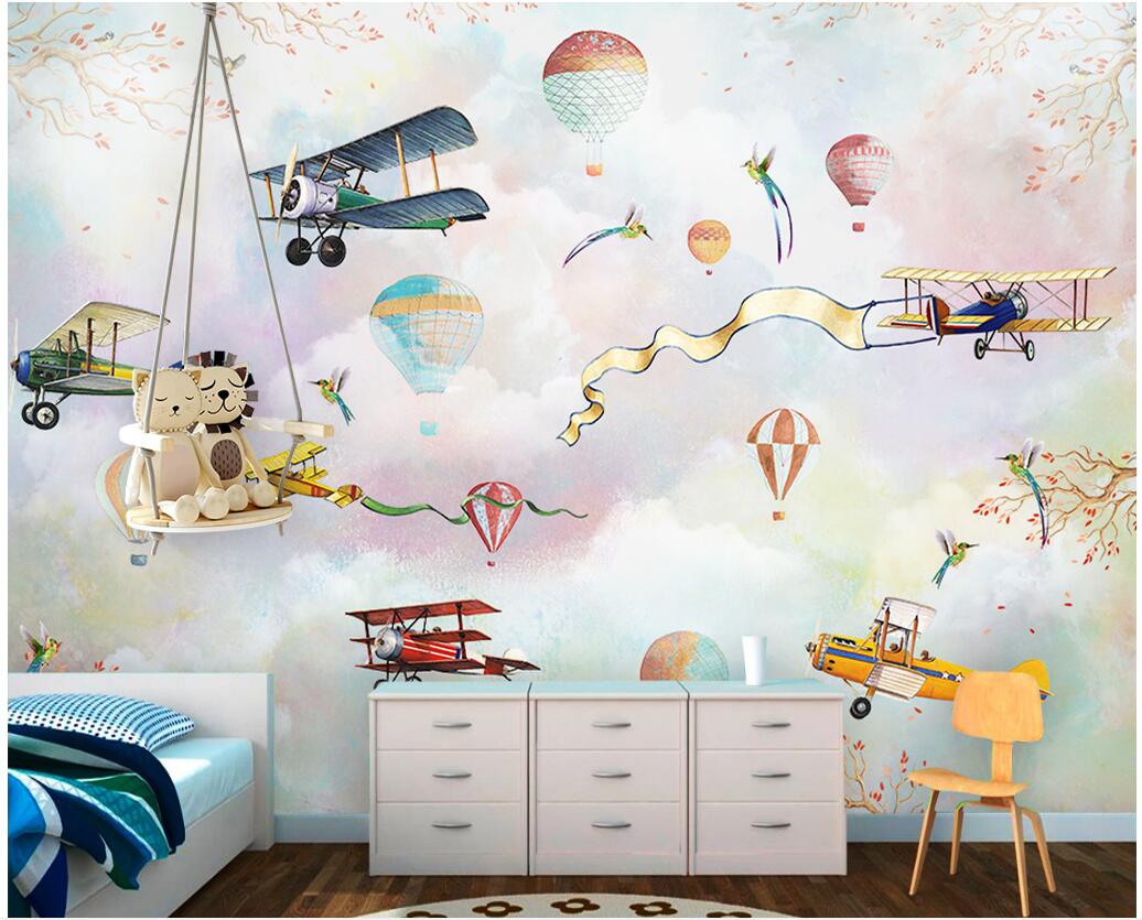 WDBH 3d photo wallpaper custom mural Cartoon hot air balloon plane background room home decor 3d wall murals wallpaper for walls 3 d, Non-woven
WDBH 3d photo wallpaper custom mural Cartoon hot air balloon plane background room home decor 3d wall murals wallpaper for walls 3 d, Non-woven